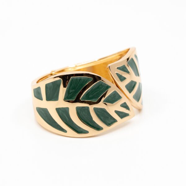 Brazalete hojas verde