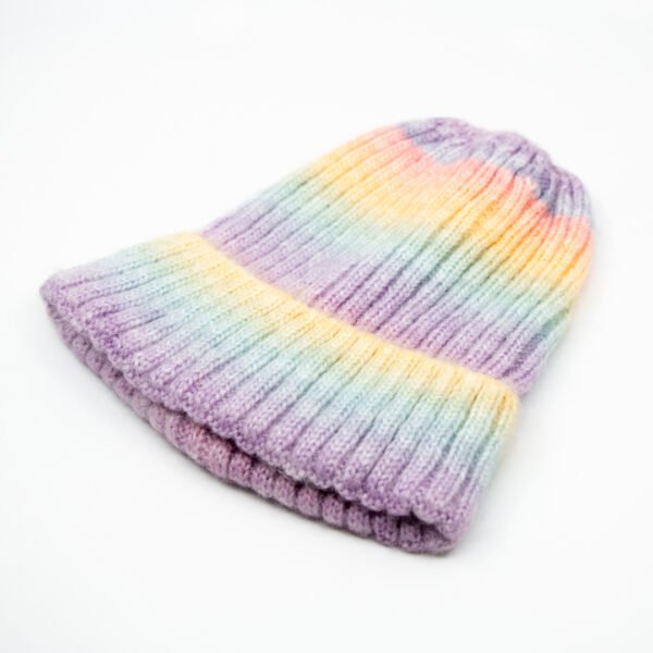 Gorro multicolor pastel