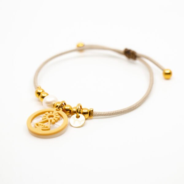 Pulsera medalla cordón Virgen de Covadonga