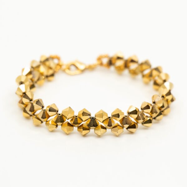Pulsera Swarovski en color oro