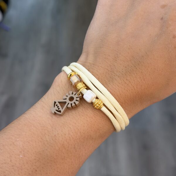 Pulsera y gargantilla Virgen de Covadonga