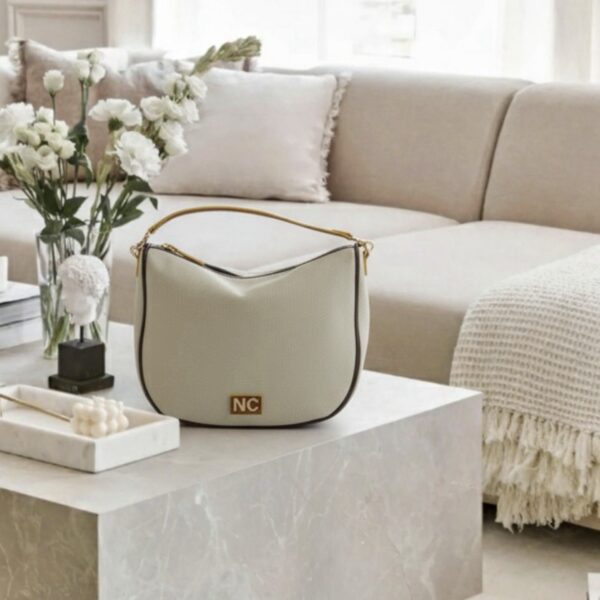 Bolso Hobo lona natural de Noco